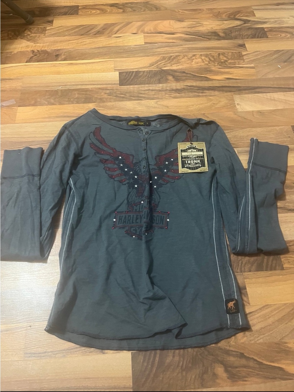 Harley Davidson long sleeve shrit